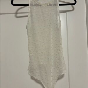 Le Lis Mesh Bodysuit with Stars